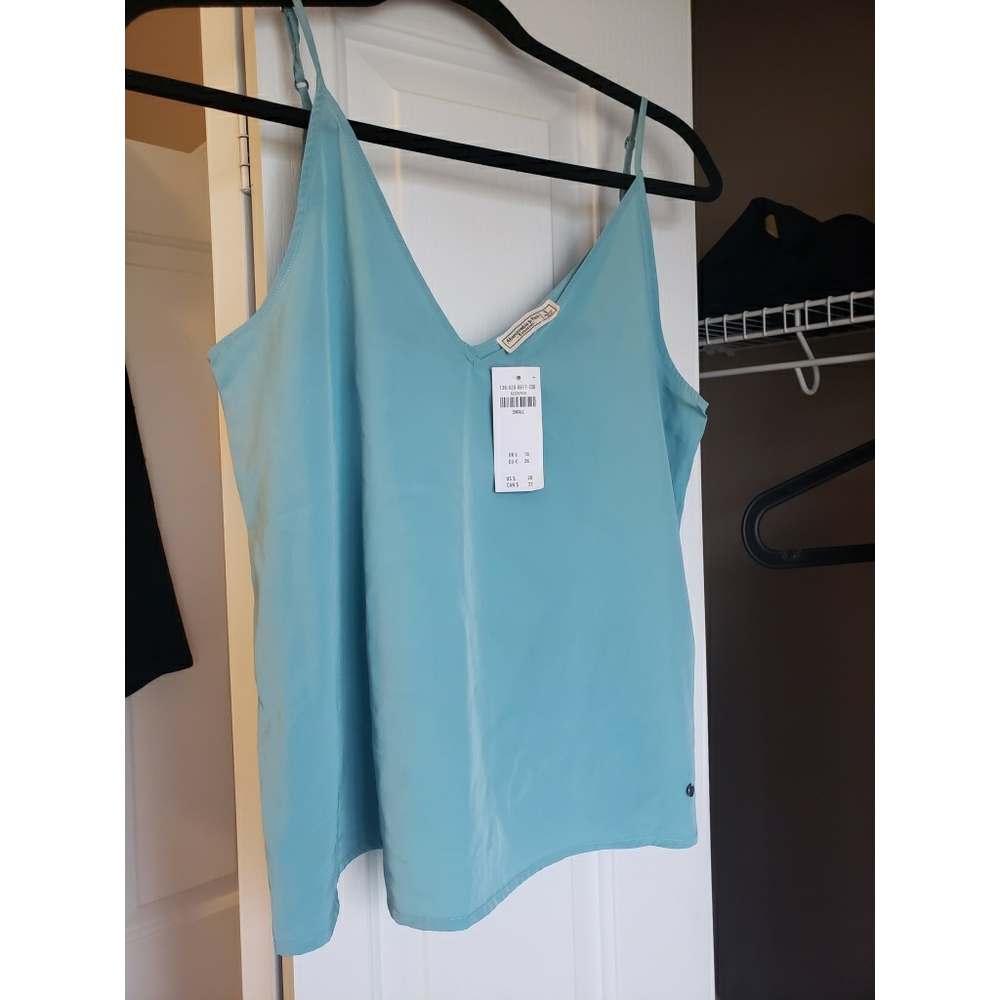 3/$25 Abercrombie & Fitch Blue Tank Top Size Small